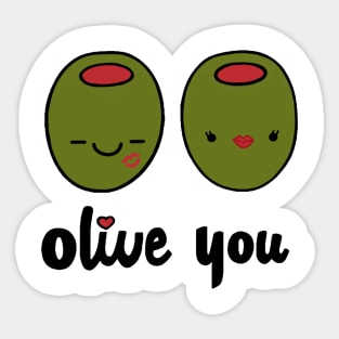 Olive You Sticker